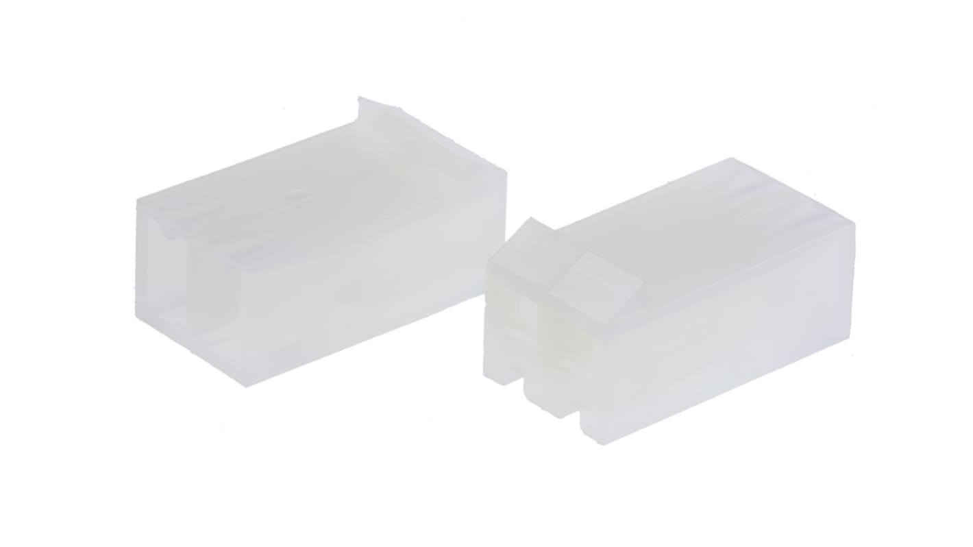 Carcasa de conector Molex 09-52-4024, Serie KK, paso: 3.96mm, 2 contactos, , 1 fila filas, Recto, Hembra, Montaje de