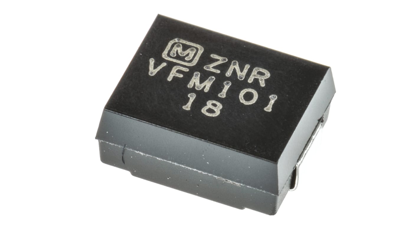 Varistor de disco Panasonic VF, tensión de ruptura 100V, 10A, 4J, paso 2.5mm