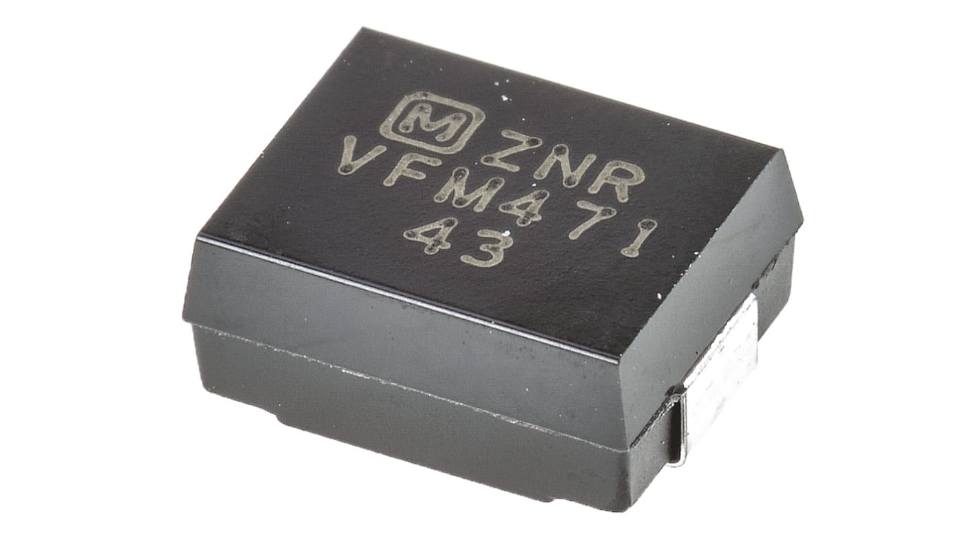 Varistor de disco Panasonic VF, tensión de ruptura 470V, 10A, 10J, paso 2.5mm