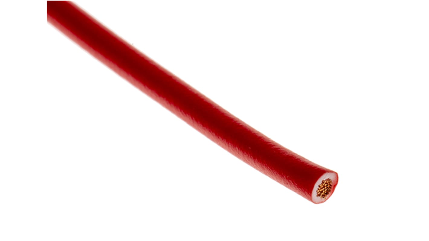 Cable de conexión Lapp 4726042, área transversal 2,5 mm² Rojo, 750 V, long. 100m, 13 AWG 2491B