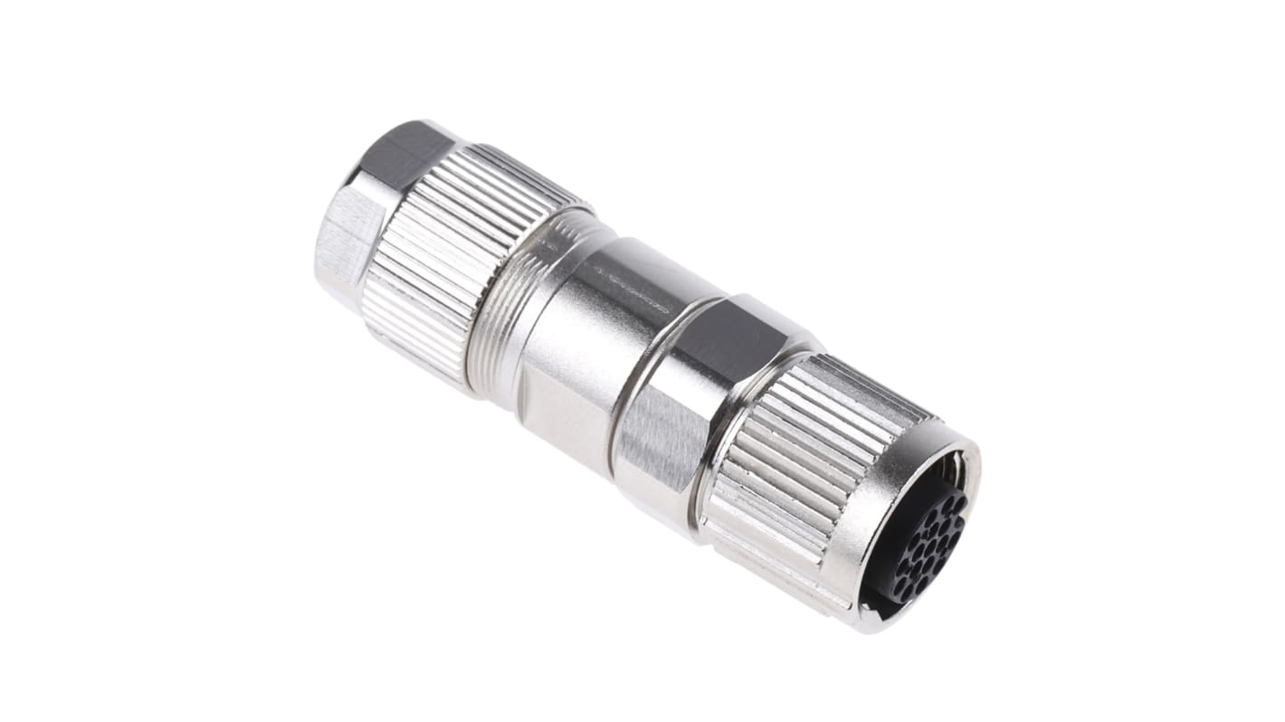 Phoenix Contact Circular Connector, 17 Contacts, Cable Mount, M12 Connector, Socket, Female, IP67, SACC Series