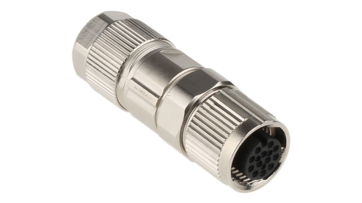 Phoenix Contact Circular Connector, 12 Contacts, Cable Mount, M12 Connector, Socket, Female, IP67, SACC Series