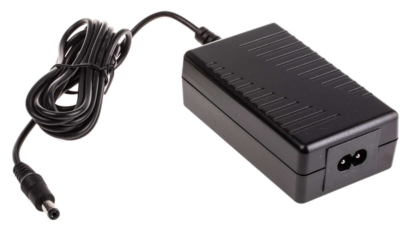 MEAN WELL Power Brick AC/DC Adapter 9V dc Output, 1.66A Output