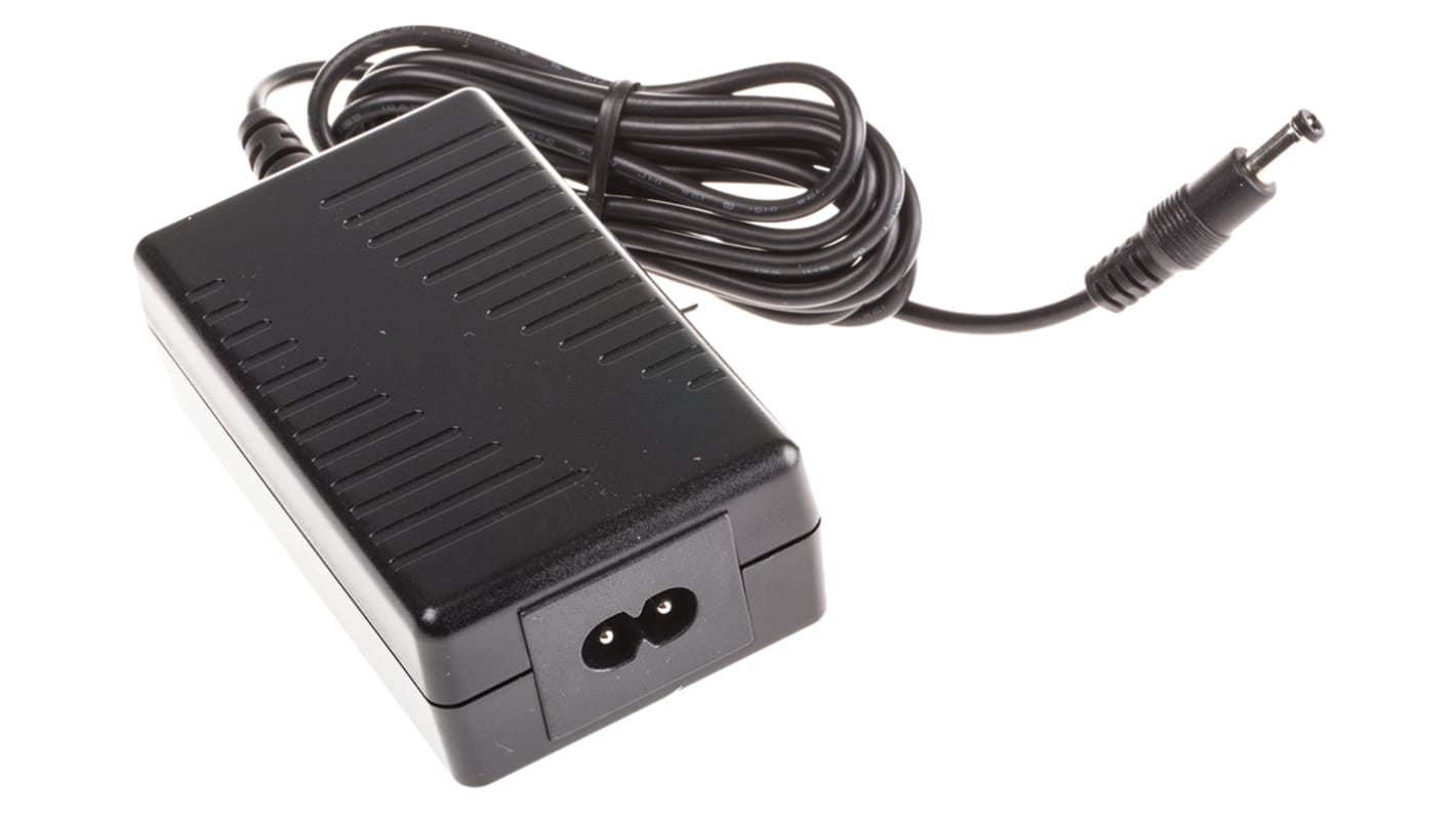 MEAN WELL Power Brick AC/DC Adapter 24V dc Output, 620mA Output