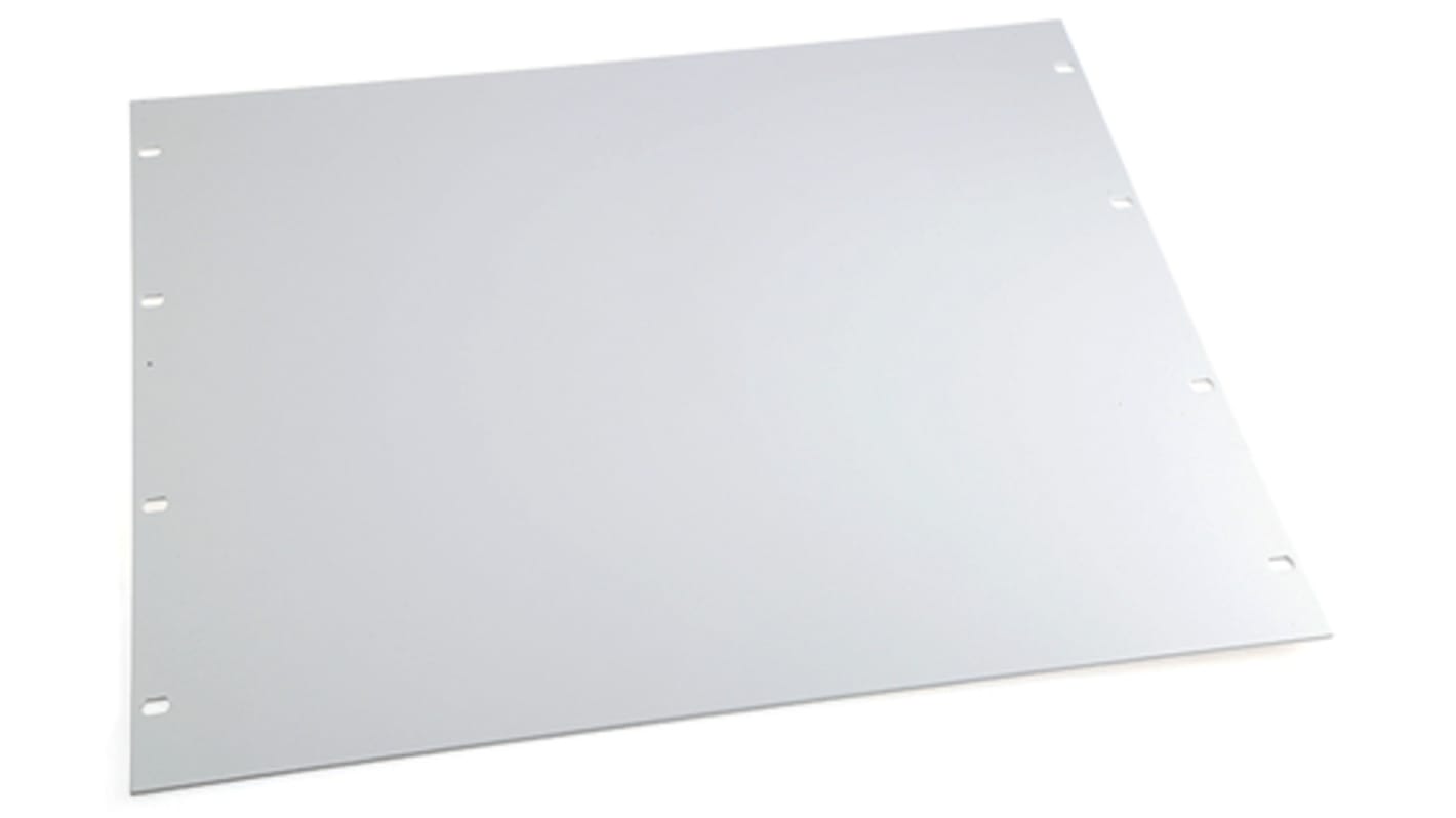 Pannello frontale nVent SCHROFF 9U, Grigio, 483 x 399.2mm