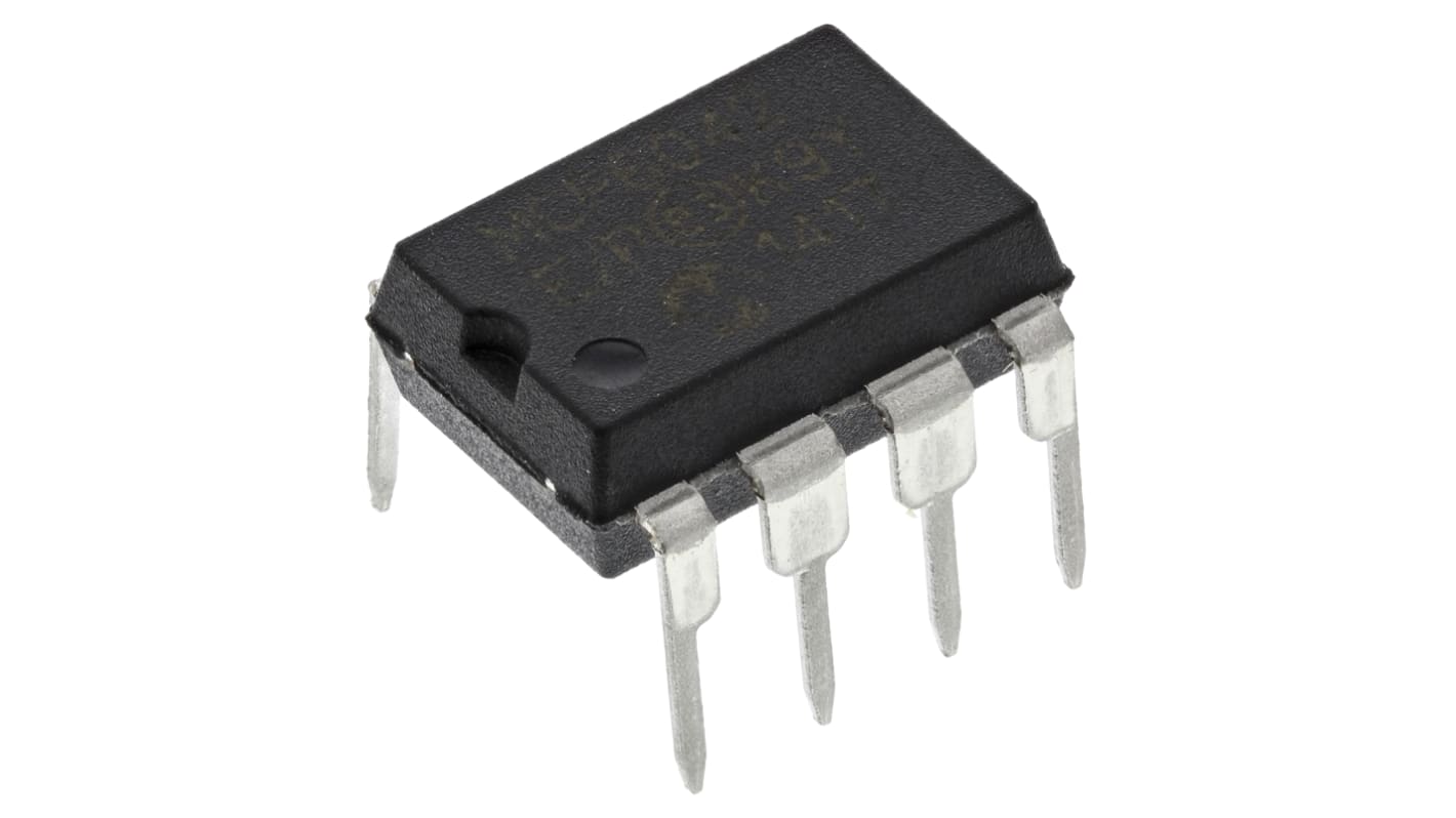 MCP6042-E/P Microchip, Op Amp, RRIO, 14kHz, 1.4 → 6 V, 8-Pin PDIP