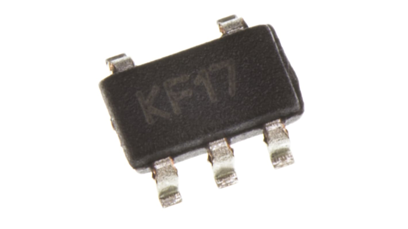 Akkumulátor-töltésvezérlő IC MCP73831T-2DCI/OT Lítiumion, lítium-polimer, 3.75–6 V, 500mA, 5-tüskés, SOT-23