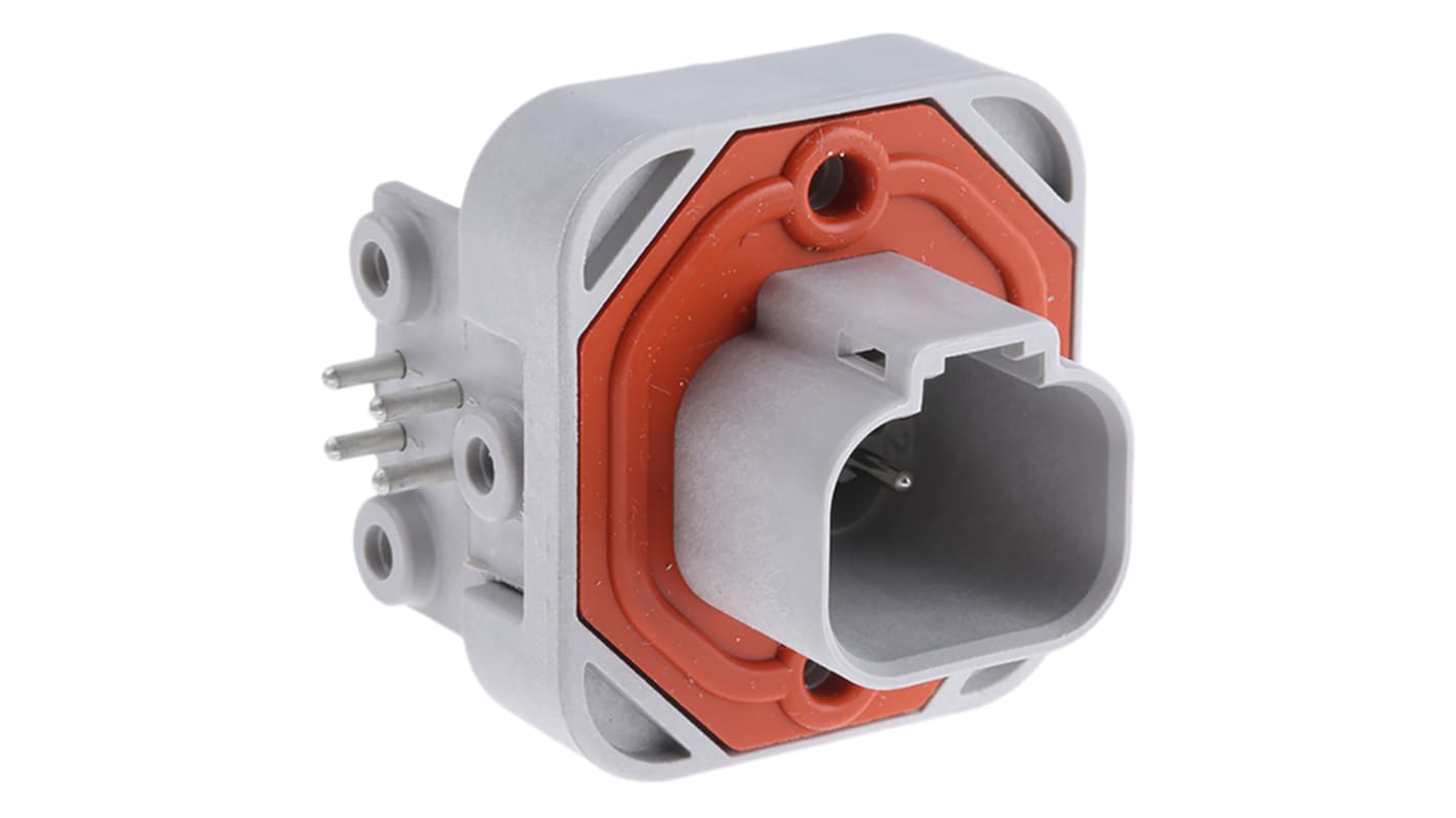 DT134P Deutsch, DT13 Automotive Connector 4 Way, Solder Termination RS