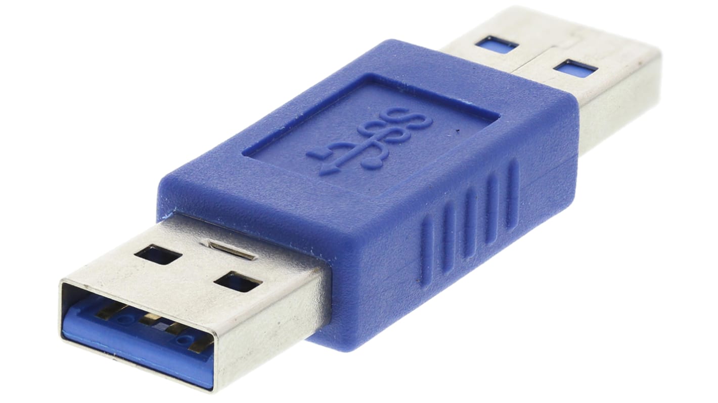 RS PRO アダプタ コネクタA:USB A /B:USB A