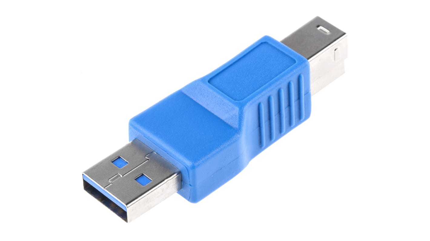 RS PRO USB A Male to USB B Male Adapter