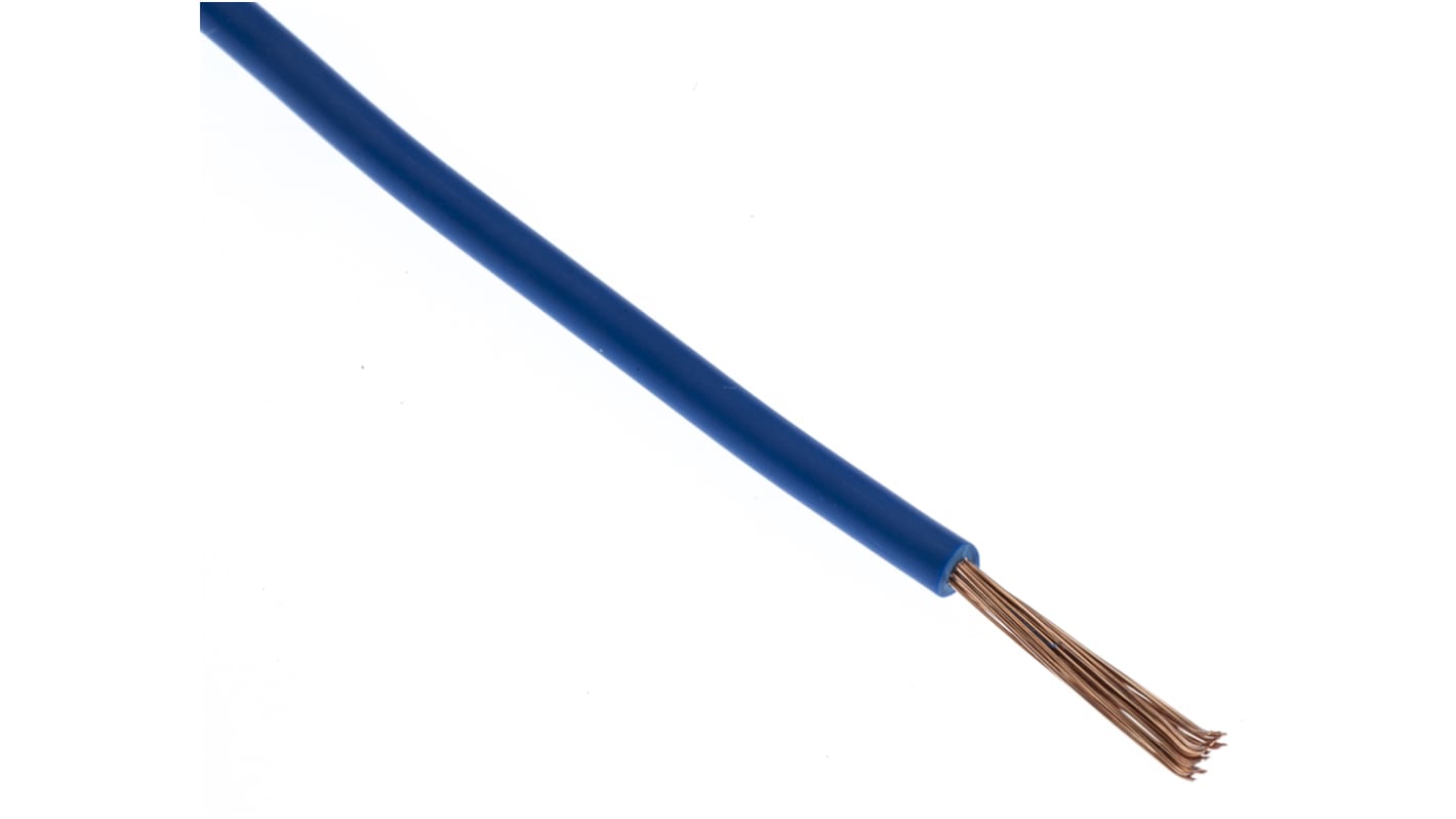 Lapp MULTI-STANDARD SC 2.1 Series Blue 0.5 mm² Hook Up Wire, 22 AWG, 100m, PVC Insulation