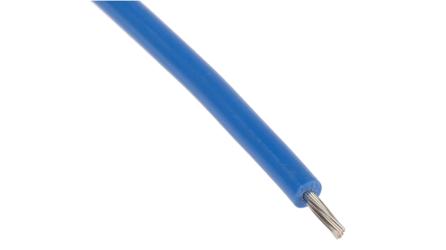 Lapp Blue 0.75 mm² Hook Up Wire, 20 AWG, 100m, PVC Insulation