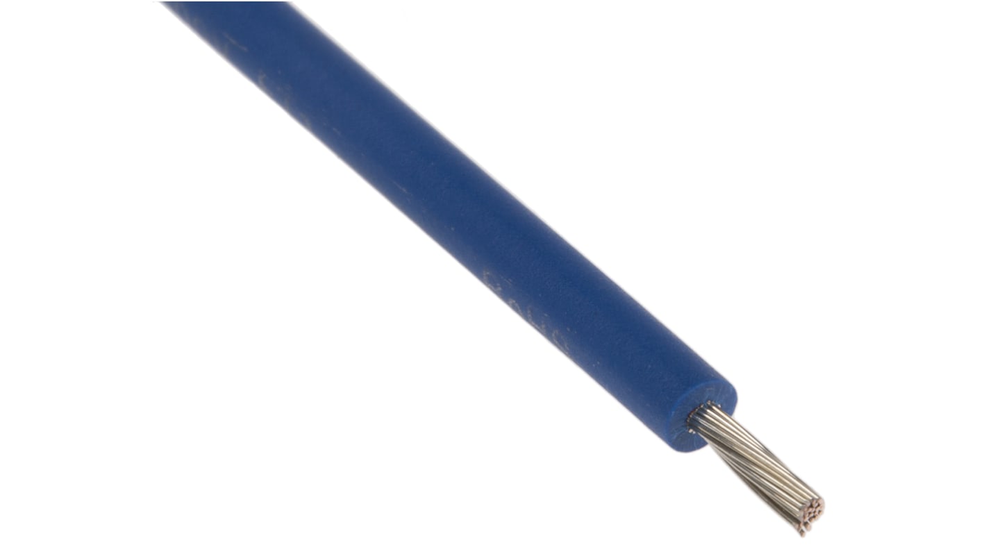 Lapp Einzeladerleitung 1 mm², 17 AWG 100m Blau PVC isoliert Ø 2.9mm UL1015