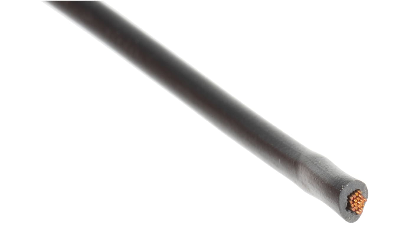 Fils de câblage Lapp UL1015, 2,5 mm², Noir, 13 AWG, 100m, 600 V