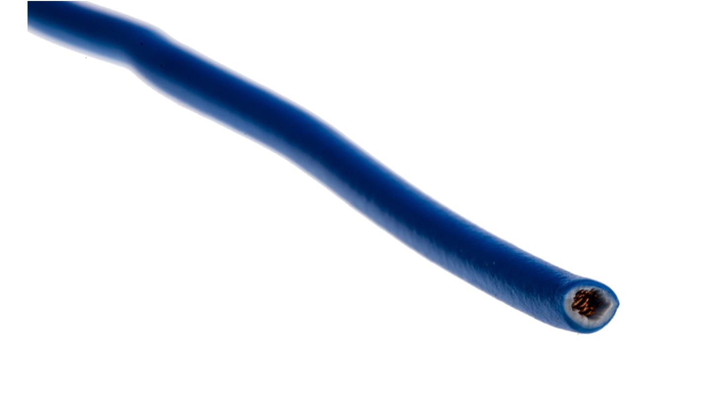 Lapp Einzeladerleitung 1 mm² 100m Blau PVC isoliert Ø 2.6mm 32/32 Litzen