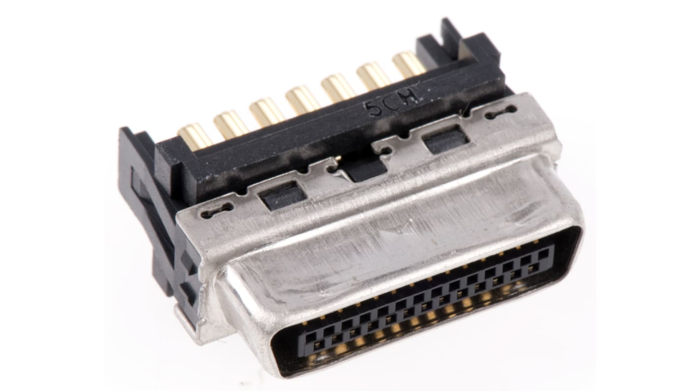 Hirose DH 27 Way Cable Mount D-sub Connector Socket, 1mm Pitch