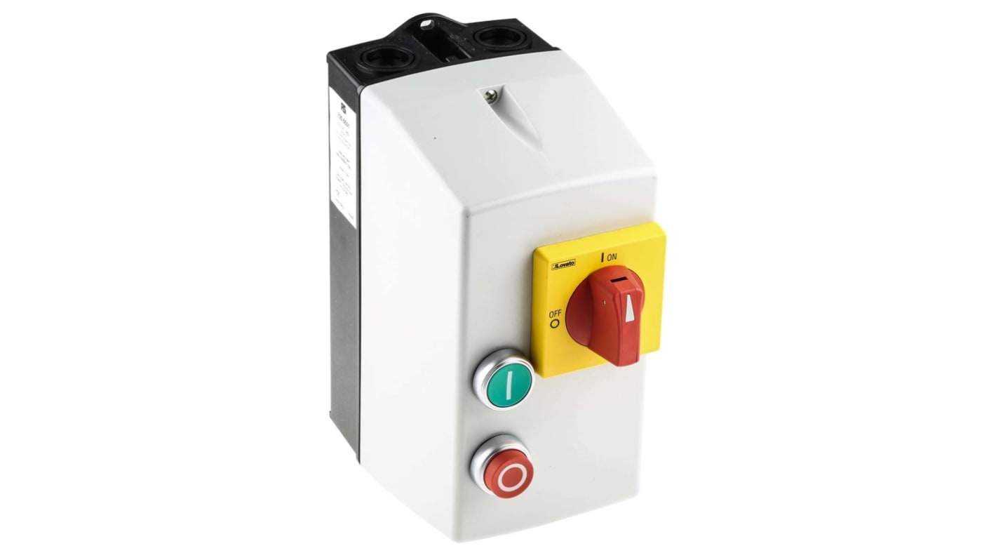 RS PRO Direktstarter 3-phasig 7,5 kW, 400 Vac / 13 → 18 A, Automatik