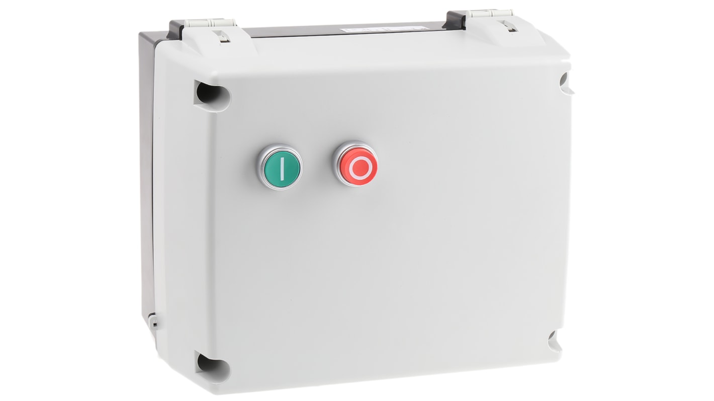 Stjerne-trekant starter, 11 kW 9→ 14 A., 3P, 230 V ac, 3-Faset, IP65