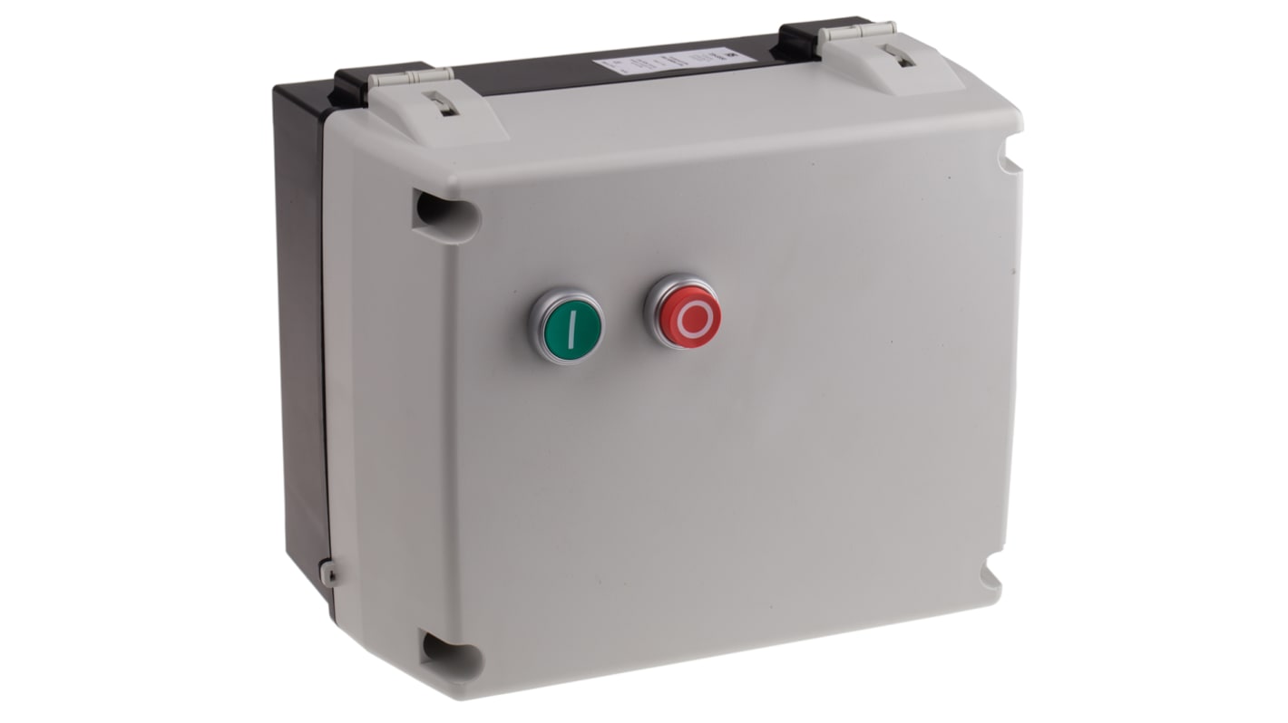 Stjerne-trekant starter, 15 kW 13→ 18 A., 3P, 230 V ac, 3-Faset, IP65