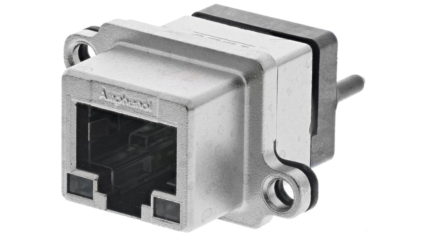 Amphenol ICC MRJ Series Female RJ45 Connector, Through Hole