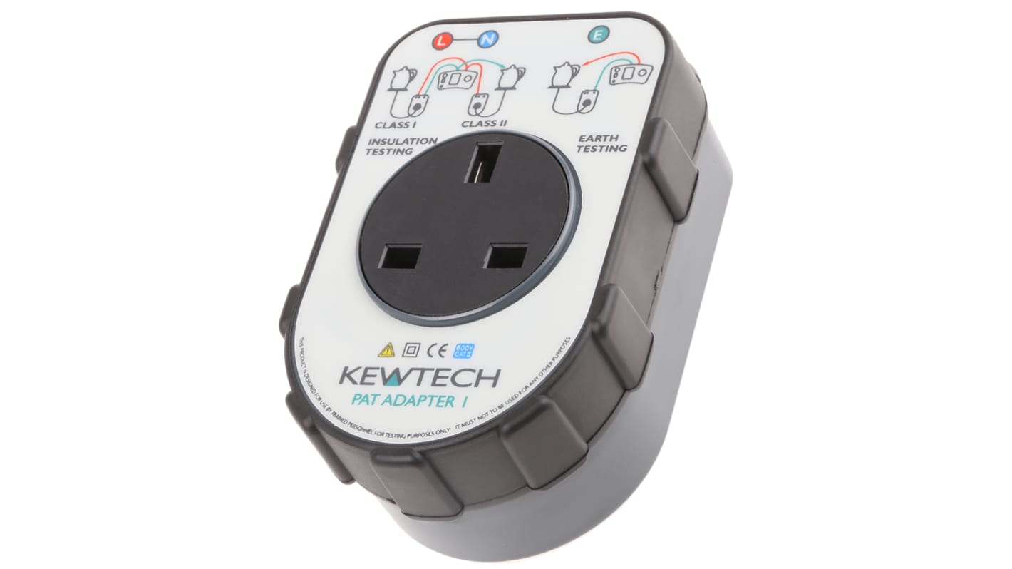 Kewtech Corporation PAT Adaptor 1 PAT Testing Adapter RS