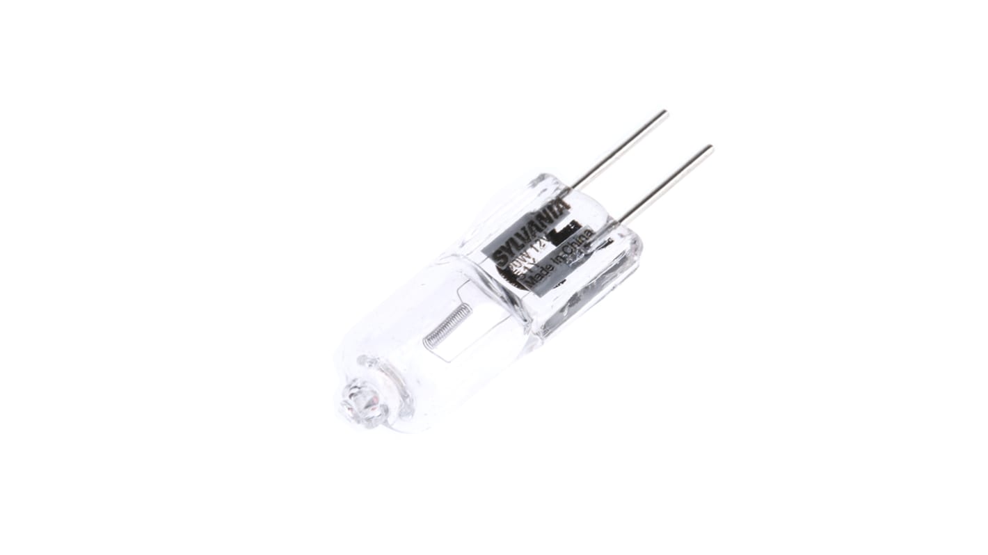 Sylvania 20 W Halogen Capsule Bulb G4, 12 V, 250 lm, 2000h