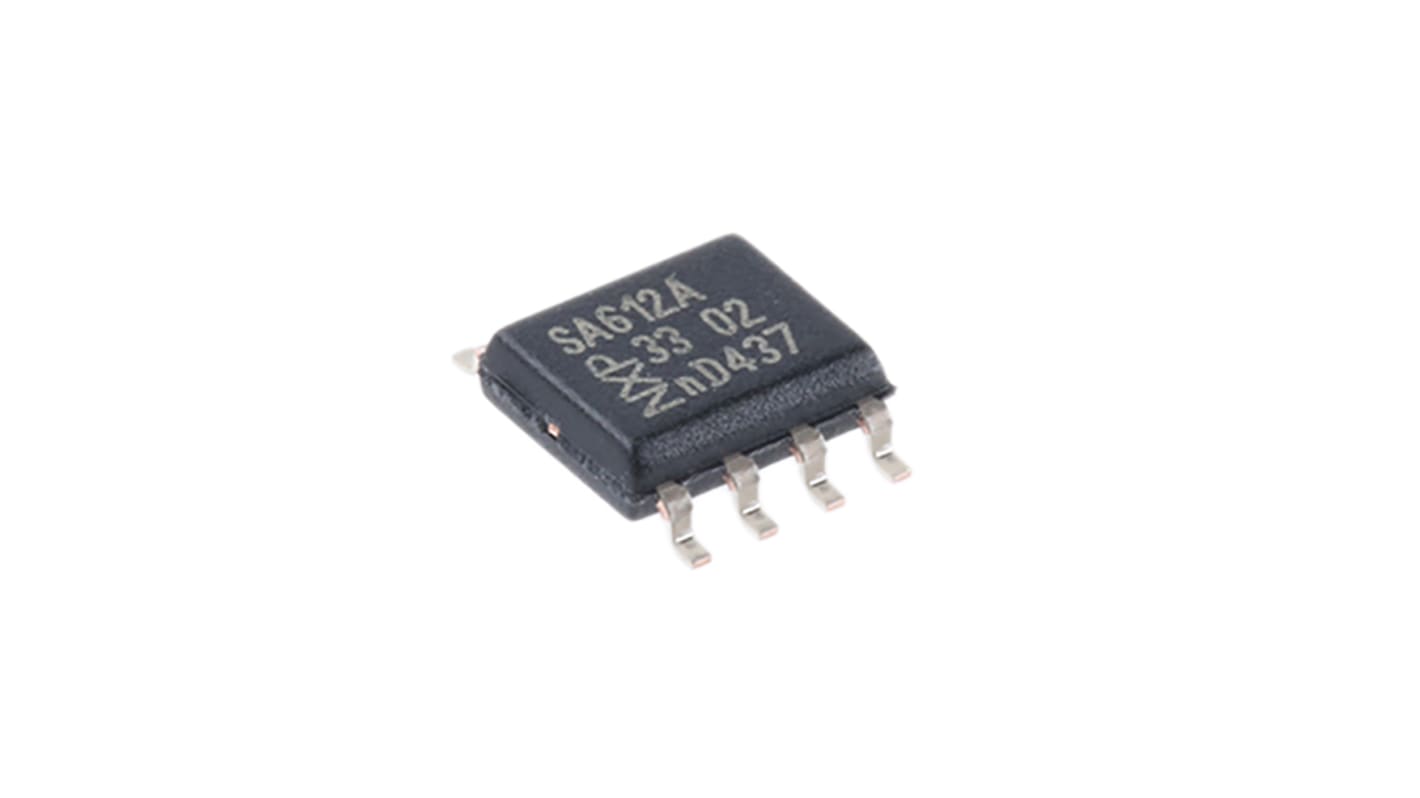 SA612AD/01,112, Up-Down Converter og mixerkreds, Gain=17 dB, 8 ben, SOIC