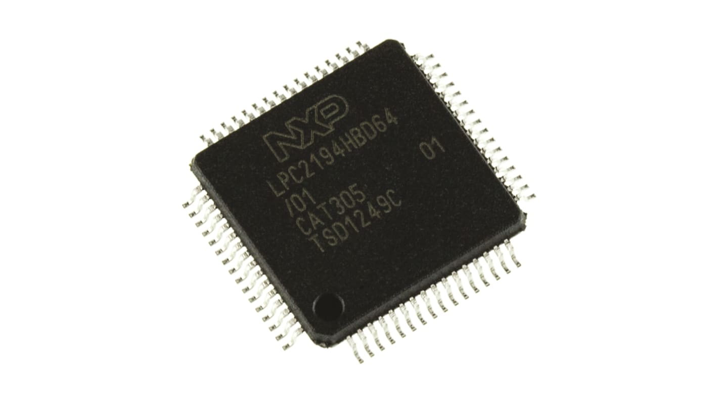 NXP マイコン LPC21, 64-Pin LQFP LPC2194HBD64/01,15 | RS