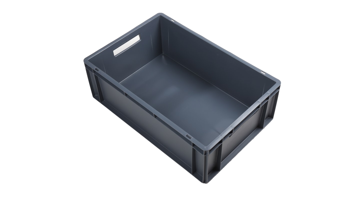 Bac gerbable Europe Gris 40L, 200mm x 400mm x 600mm