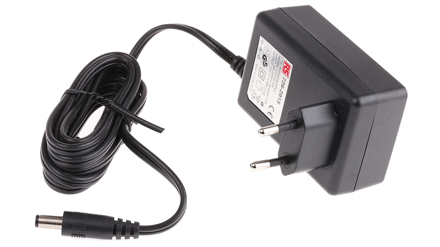 RS PRO 25W AC/DC Adapter 12V dc Output, 2.08A Output