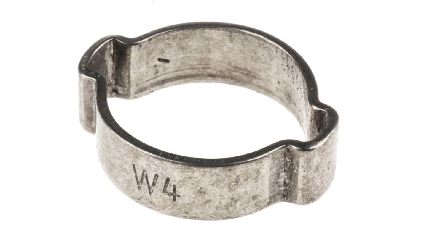 RS PRO Stainless Steel O Clip, 7.5mm Band Width, 15 → 18mm ID RS