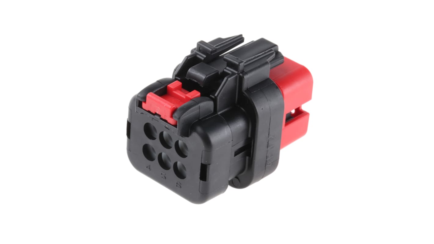 TE Connectivity, AMPSEAL 16 Automotive Connector Socket 6 Way