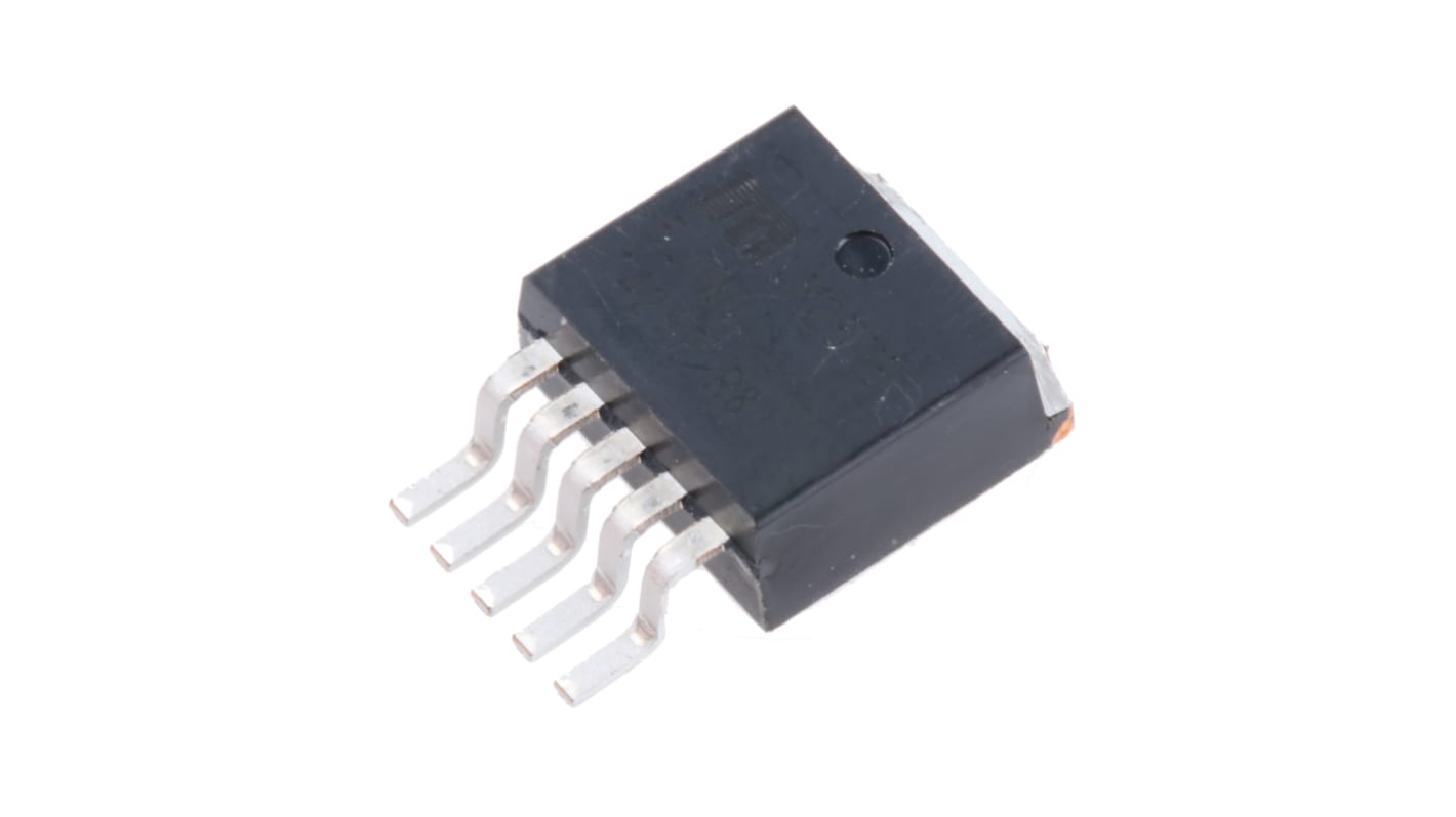 Convertidor dc-dc LM2575-5.0WU, Reducción, 0,058 MHz, TO-263, 5 pines