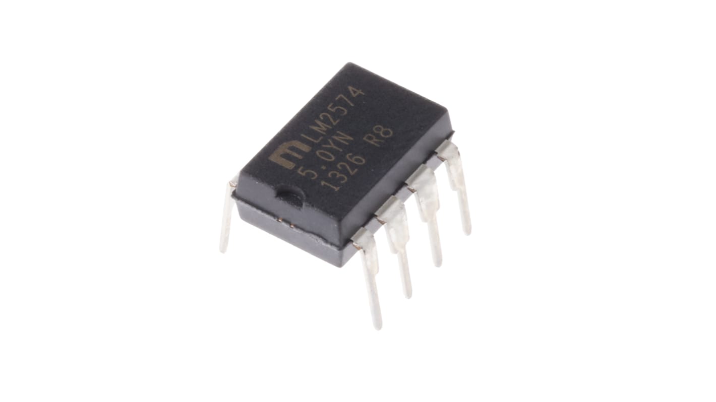 Convertidor dc-dc LM2574-5.0YN, Reducción, 0,058 MHz, PDIP, 8 pines