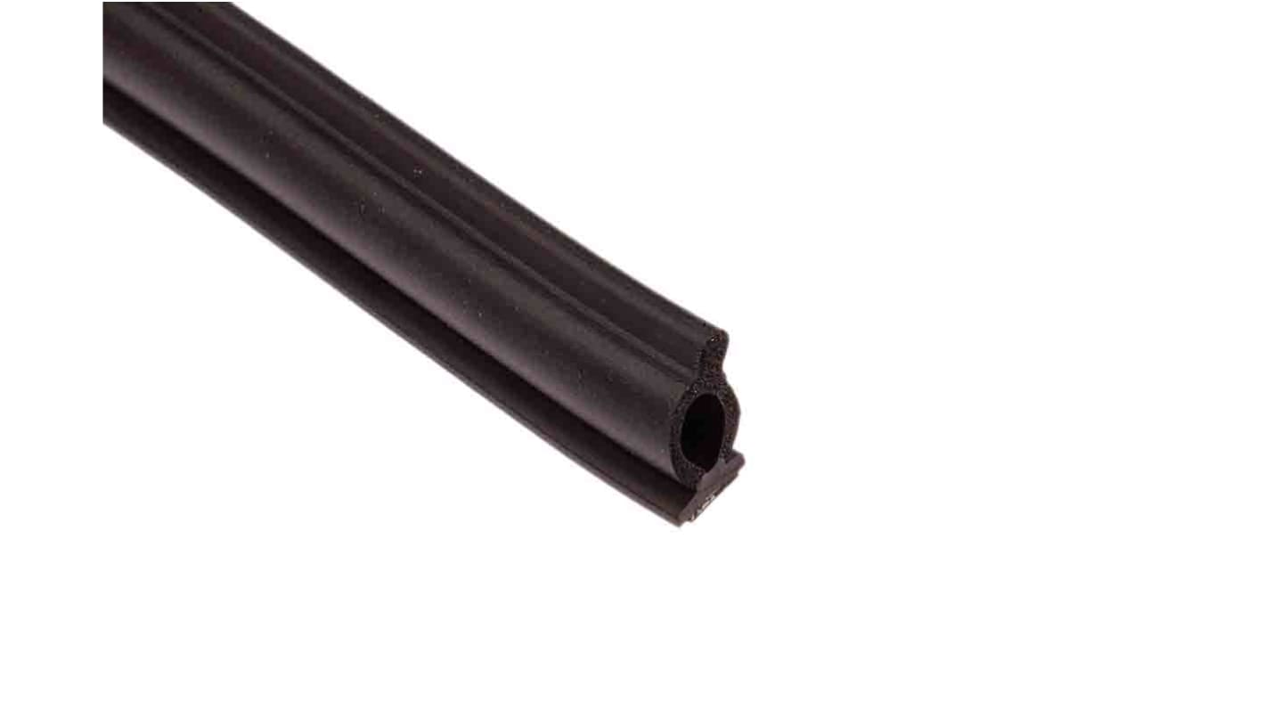 RS PRO Türdichtung, , EPDM, Schwarz, B. 11.7mm, H. 16,8 mm, L. 20m