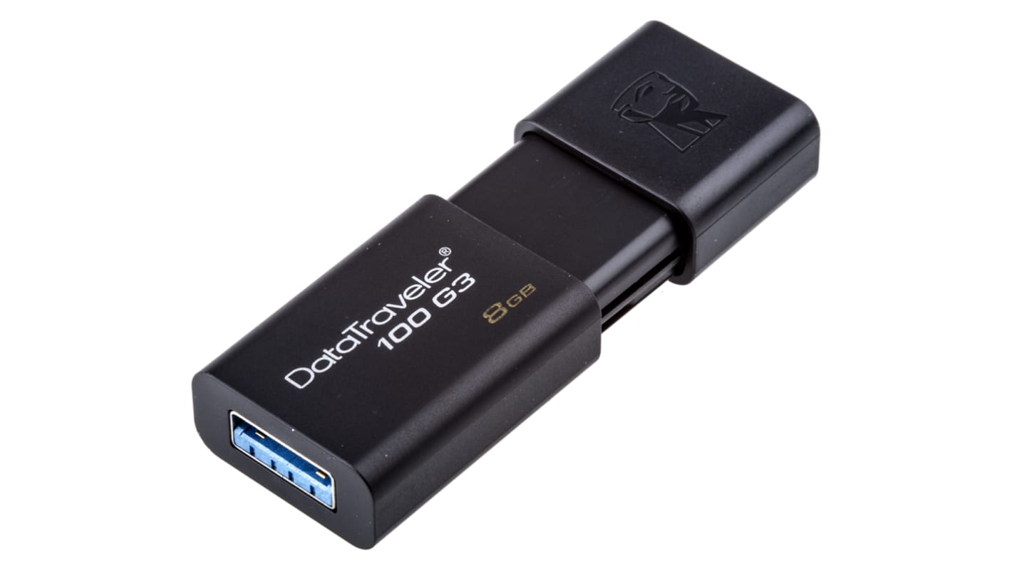 Kingston, USB-Flash-Laufwerk, 8 GB, USB 3.0, DataTraveler
