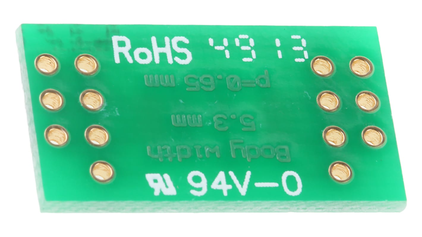 RE931-01, Double Sided Surface Mount (SMT) Board FR4 23.5 x 13.5 x 1.5mm