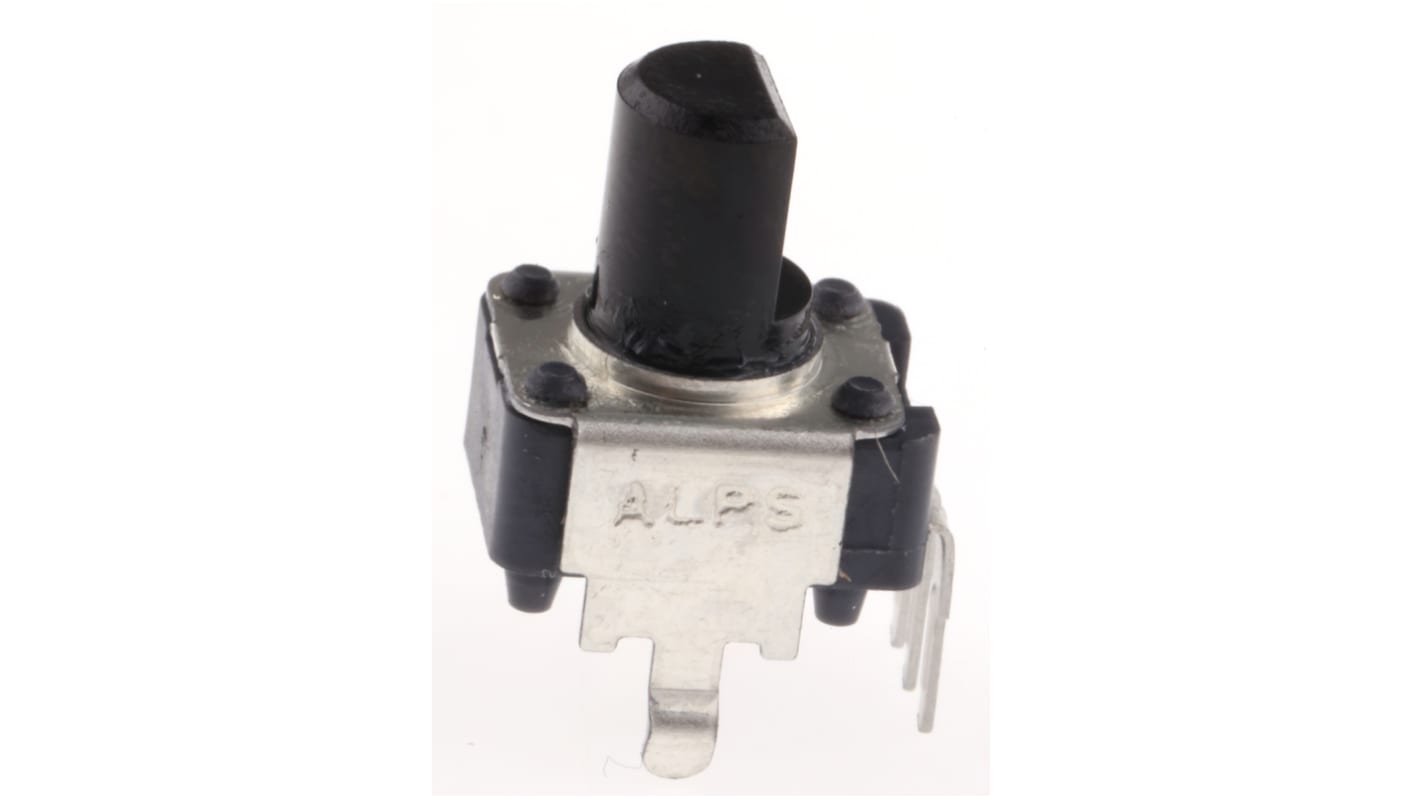 Alps Alpine 10kΩ Rotary Potentiometer 1-Gang Through Hole, RK09K113004U