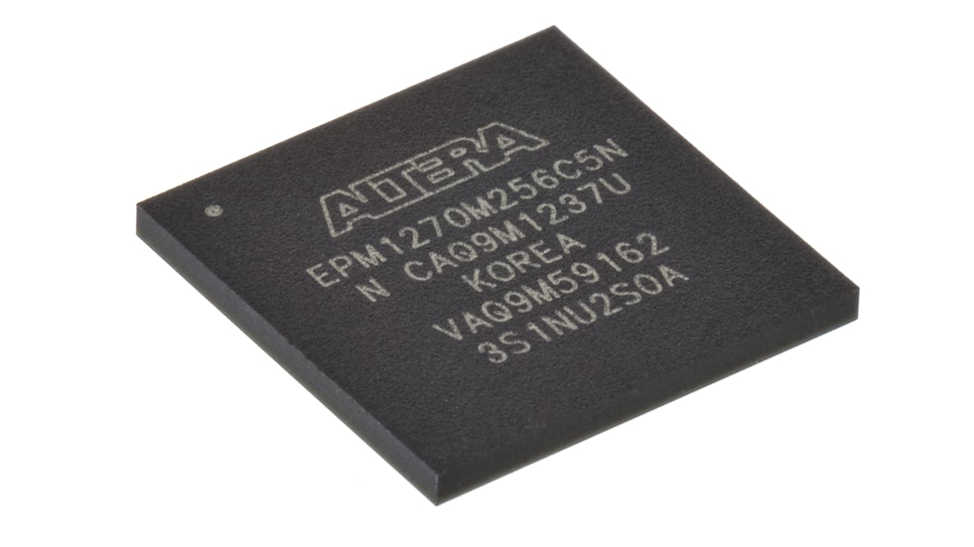 Altera EPM1270M256C5N, CPLD MAX II Flash 980 Cells, 212 I/O, 1270 Labs, 6.2ns, ISP, 256-Pin MBGA