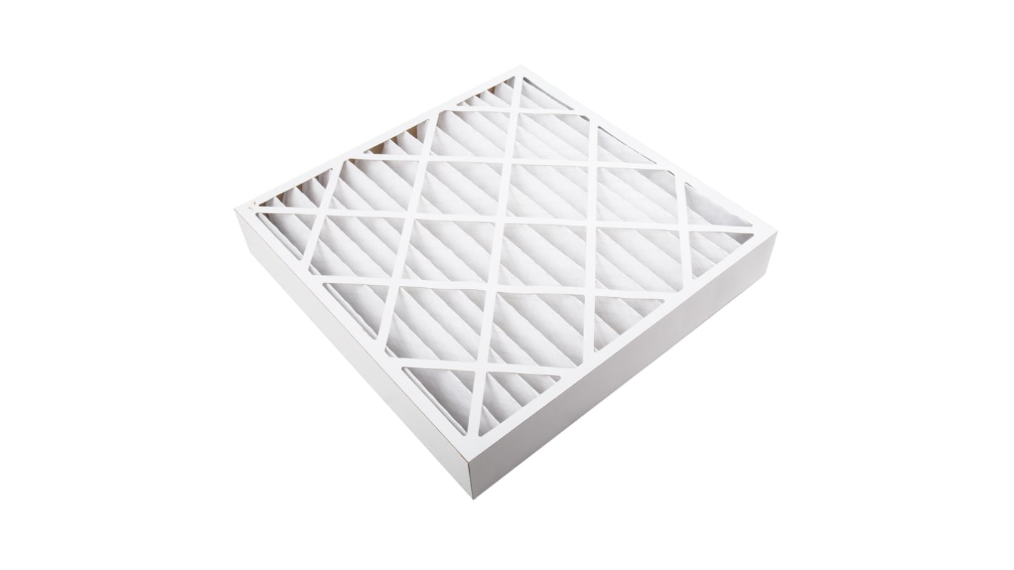 RS PRO Intrepid Pleated Panel Filter, G4 Grade, 8 MERV Rating, 594 x