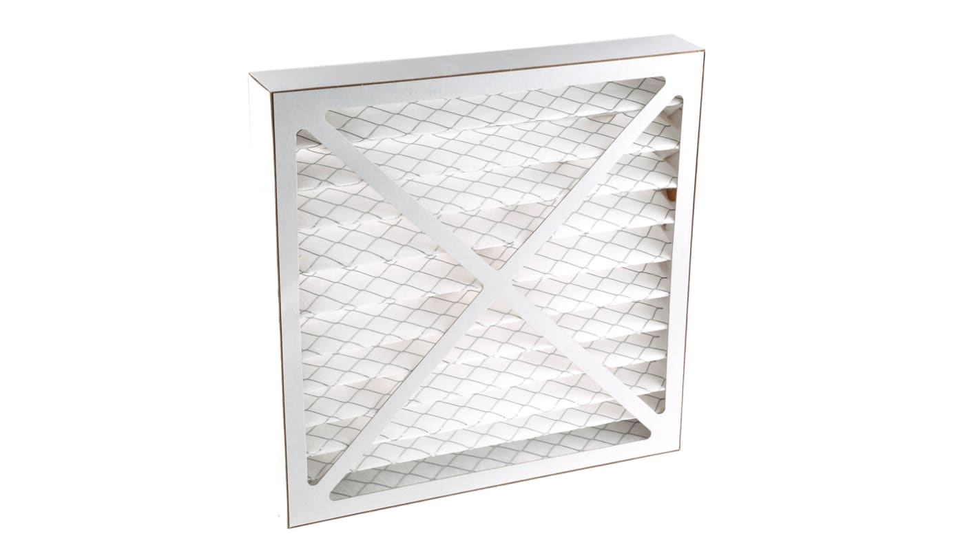 RS PRO Intrepid Pleated Panel Filter, G4 Grade, 8 MERV Rating, 292 x