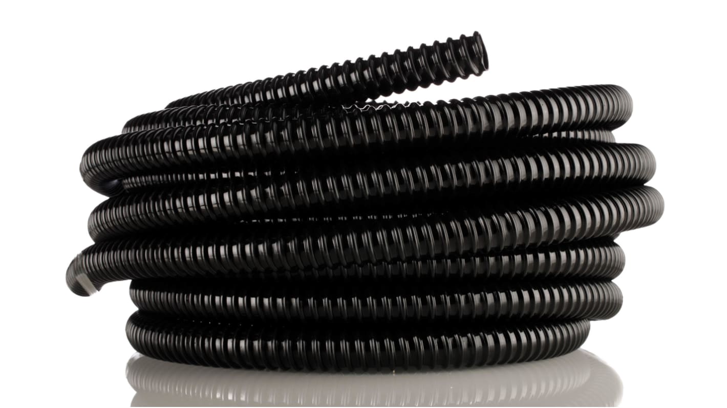 Conducto extra flexible Adaptaflex XF Xtraflex de PVC Negro, long. 10m, Ø 20mm, IP65