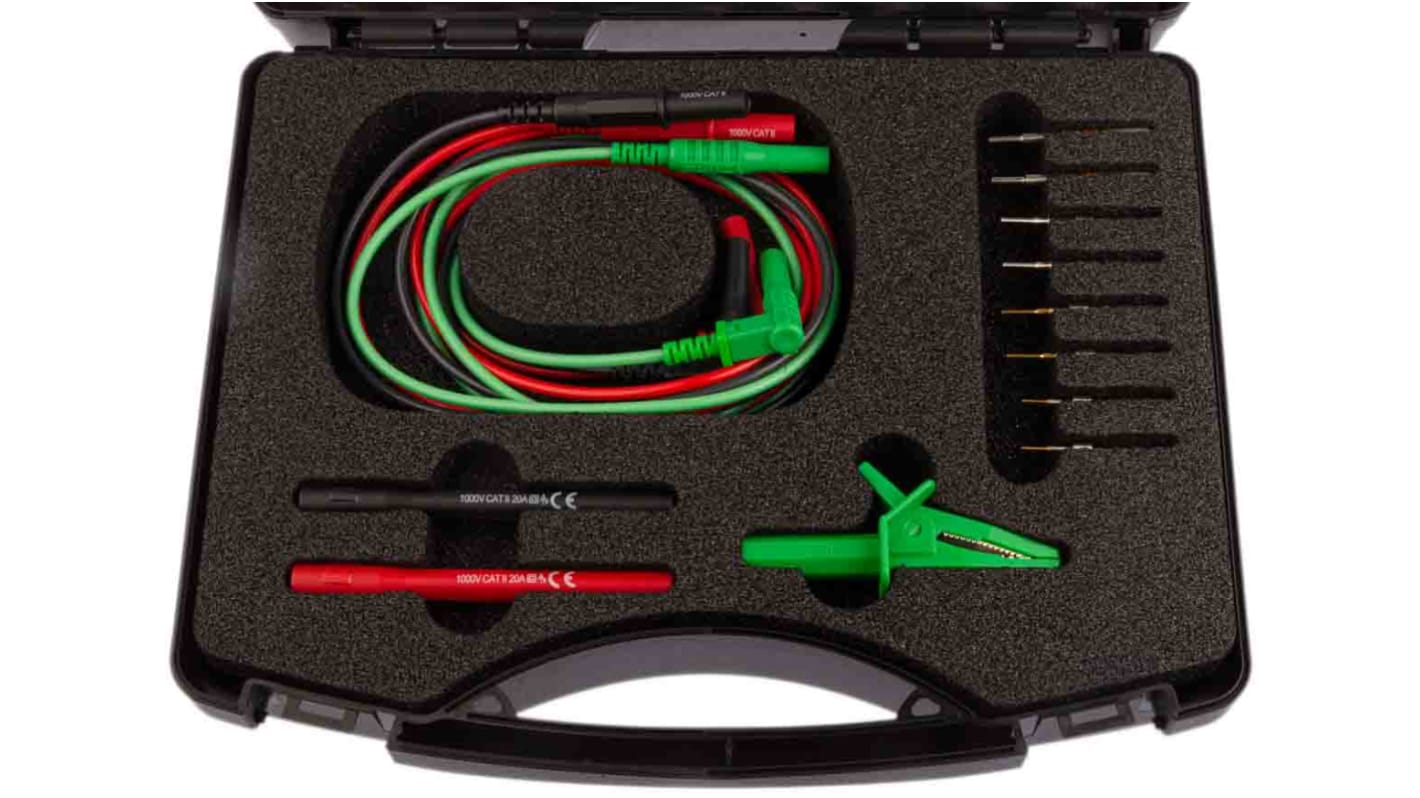 Kit de test de connecteurs multipoints RS PRO 1.2m CAT II 1000V