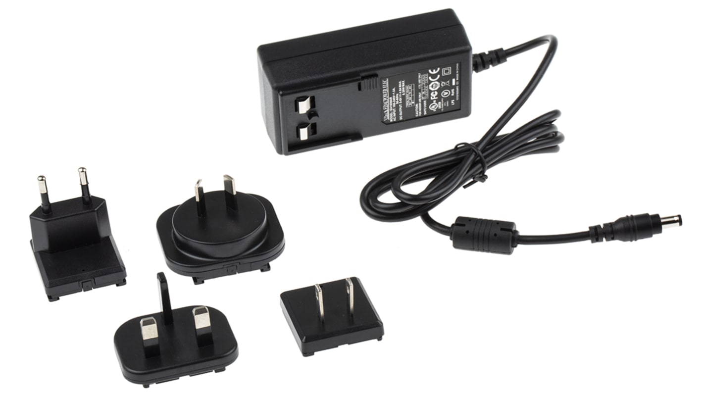 RS PRO 20W AC/DC Adapter 5V dc Output, 4A Output