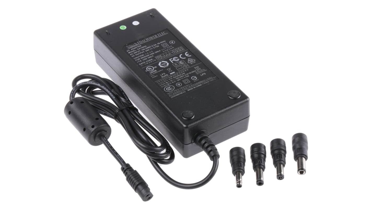 RS PRO AC/DC-adapter, IEC320-C8