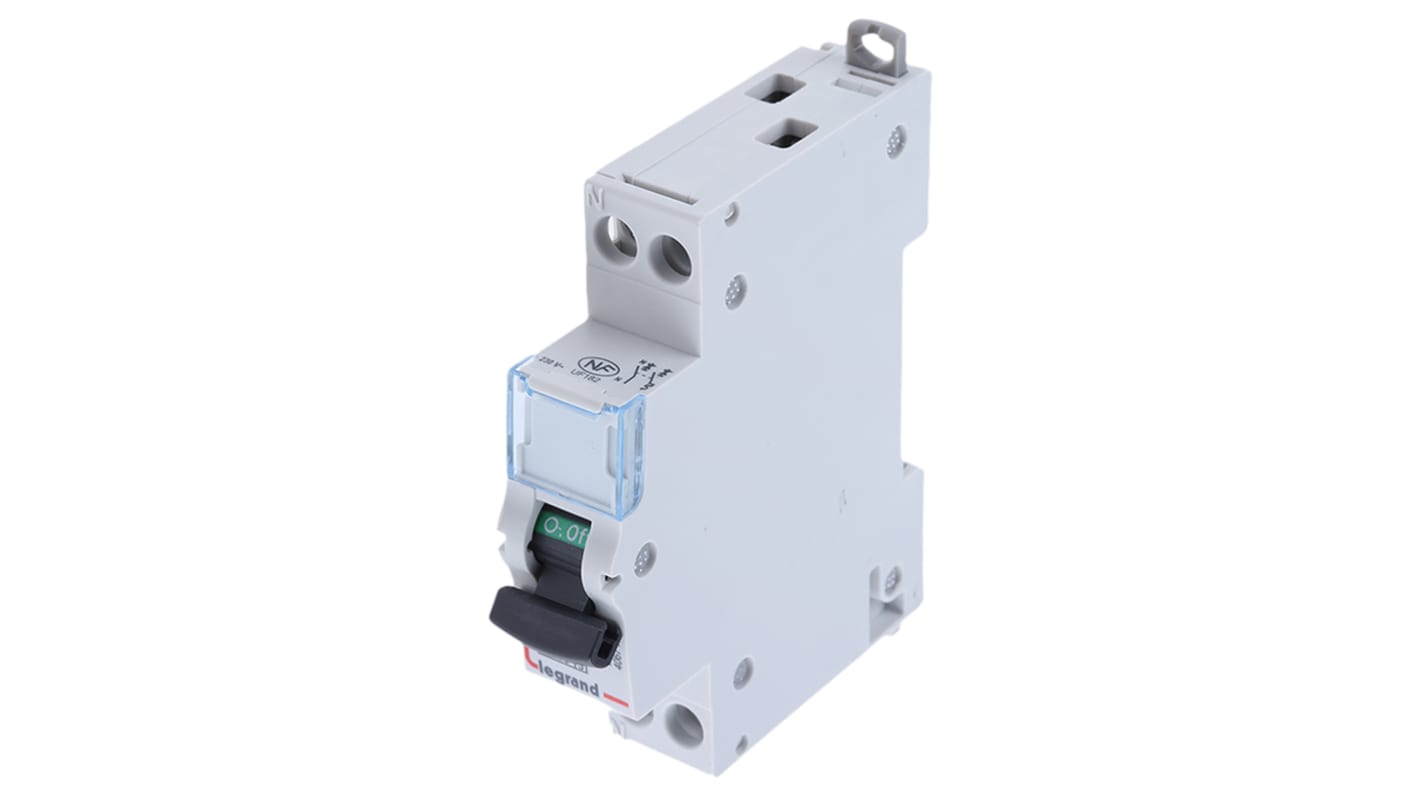 Disjoncteur Legrand DNX3 1 pôles, 6A, pouvoir de coupure 4,5 kA, montage DIN Rail