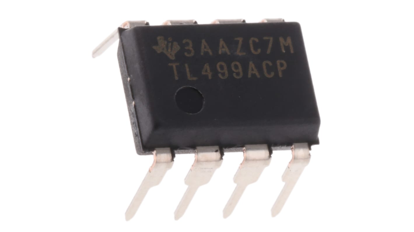 Texas Instruments Boost Controller, 100mA, 1-Channel 8-Pin, PDIP TL499ACPE4