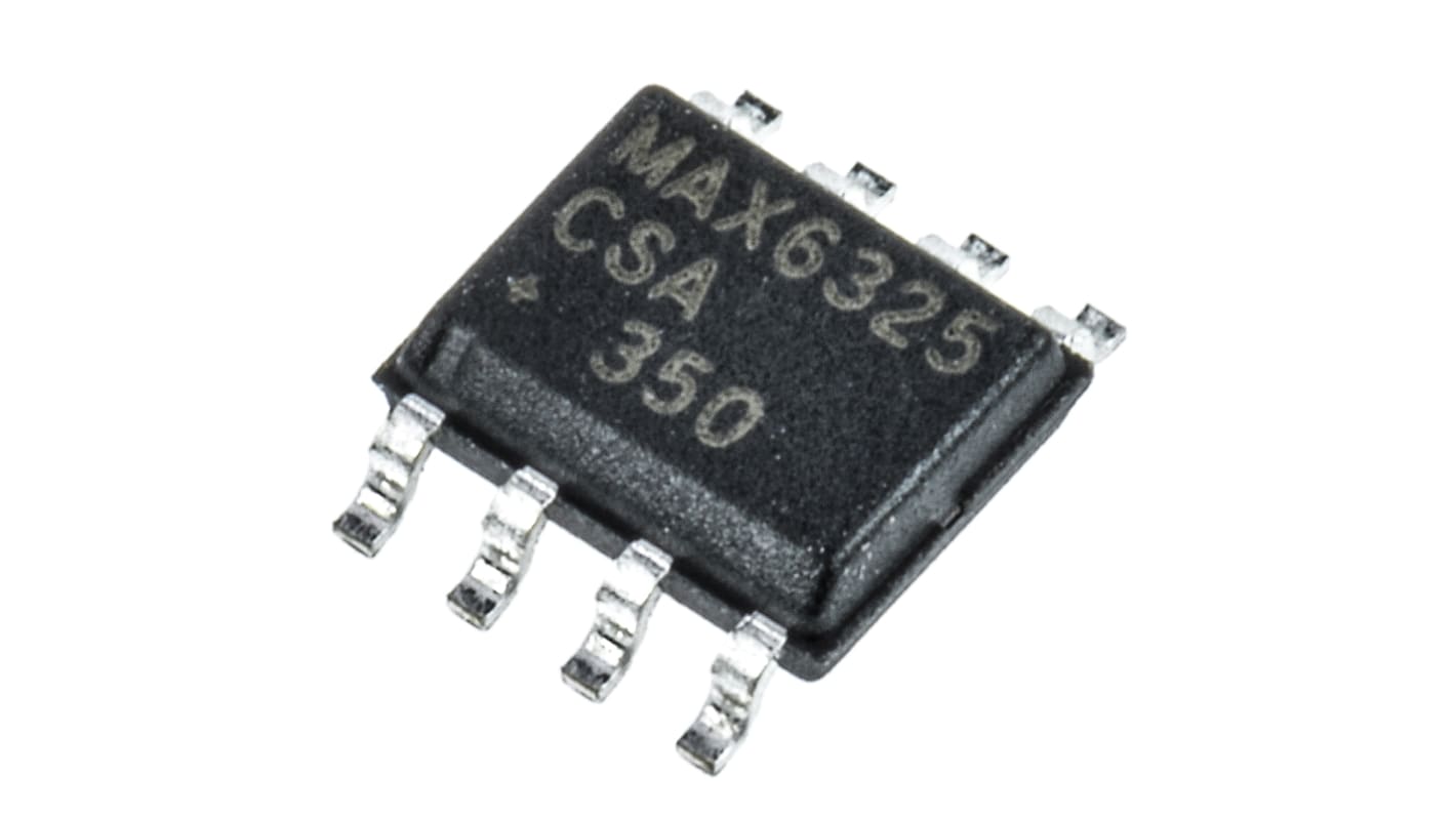 MAX6325CSA+ Feszültségreferencia, Fix, 15mA, max. bemeneti fesz.: 36 V, 8-tüskés, SOIC