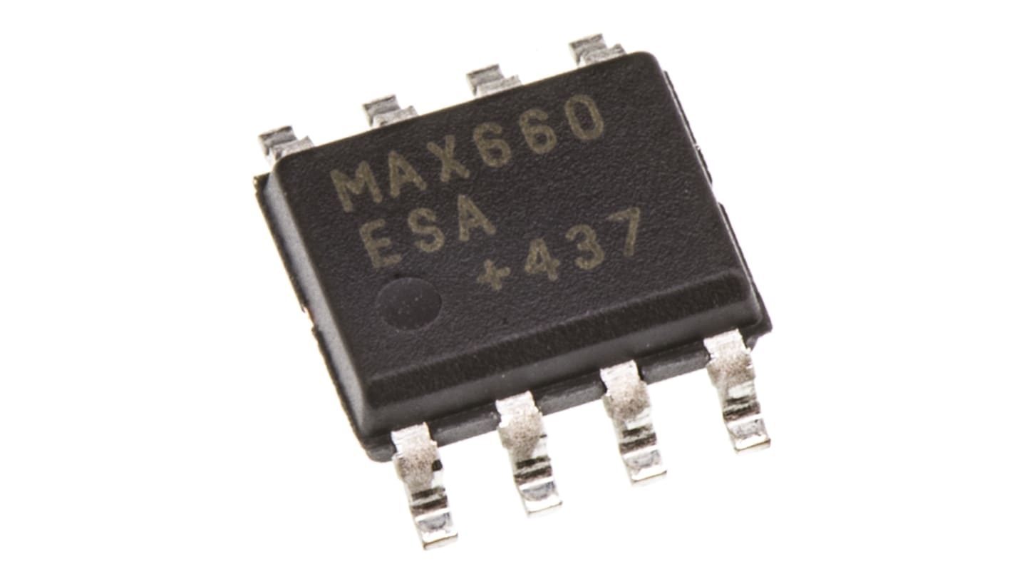 Maxim MAX660ESA+, Charge Pump Inverting, Step Up 100mA 8-Pin, SOIC