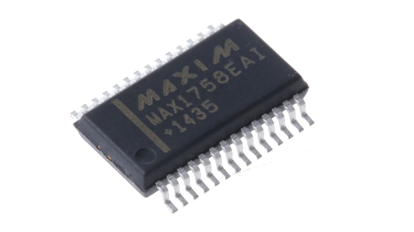 Maxim Integrated MAX1758EAI+, Battery Charge Controller IC, 6 to 28 V, 1.5A 28-Pin, SSOP